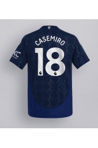 Fotbalové Dres Manchester United Casemiro #18 Venkovní Oblečení 2024-25 Krátký Rukáv